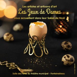 affiche de Noël Jeux De Dames