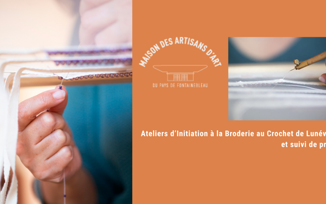 Ateliers d’initiation et accompagnement de projets – Broderie au crochet de Lunéville