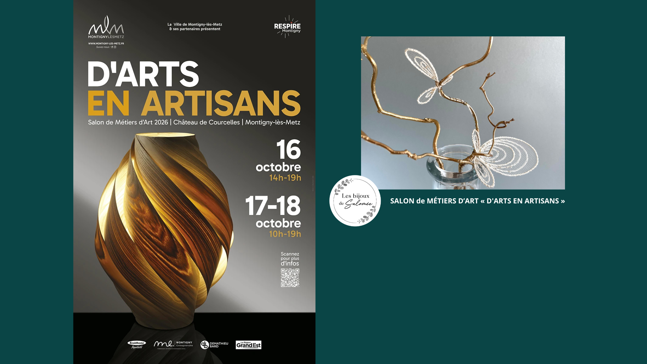 SALON de MÉTIERS D’ART « D'ARTS EN ARTISANS »